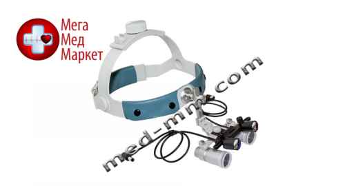 Купить Бинокулярный увеличитель ECMP-4,0x-R ErgonoptiX микро Призм с осветителем D-Light Duo, обруч головной цена, характеристики, отзывы